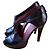 Hermès black leather pumps