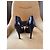 Hermès black leather pumps - view 3