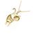 Autre Marque Au750 Katzen-Diamantcollier - Ansicht 4