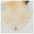 Autre Marque Pt900 Pt850 Smaragd Diamant Halskette - Ansicht 6