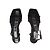 Totême Schwarze Satin-Sandalen - Ansicht 6