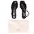 Totême Schwarze Satin-Sandalen - Ansicht 8