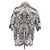 Zimmermann Camisa de lino blanca y negra - vista 2