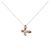 Autre Marque Collana Farfalla con Diamanti Au750