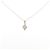 Autre Marque Collana di diamanti K10 Yellow Gold K10 White Gold