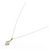 Autre Marque Collana di diamanti K10 Yellow Gold K10 White Gold - vista 2