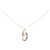 Autre Marque Collar de oro amarillo K10 y diamantes