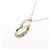 Autre Marque Collar de oro amarillo K10 y diamantes - vista 3