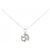 Autre Marque Collana in oro bianco K10 e diamanti