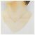 Autre Marque Collana a Nastro in Oro Giallo K10 e Diamanti - vista 6