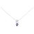 Autre Marque Au750 Saphir Diamant Halskette