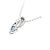 Autre Marque Au750 Saphir Diamant Halskette - Ansicht 4