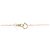 Autre Marque K14 Roségold Diamantenhalskette - Ansicht 5