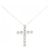 Autre Marque Collar Au750 Cross Star Diamond