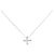 Autre Marque Collar de oro blanco Au750 y diamantes