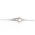 Autre Marque Collar de oro blanco Au750 y diamantes - vista 5