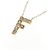 Autre Marque Collar Au750 Initial F Diamond - vista 3