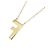 Autre Marque Collar Au750 Initial F Diamond - vista 4
