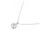 Autre Marque Diamantenhalskette Pt900 Pt850 - Ansicht 3
