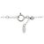 Autre Marque Pt900 Pt850 Saphir Diamant Halskette - Ansicht 5