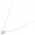 Autre Marque Collana K10 Pink Gold Diamond - vista 2