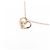 Autre Marque Collana K10 Pink Gold Diamond - vista 4