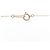 Autre Marque Collana K10 Pink Gold Diamond - vista 5