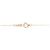 Autre Marque Collier K10 Pink Gold Diamond - vue 5