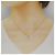 Autre Marque Collier K10 Pink Gold Diamond - vue 6