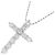 Autre Marque Collar de oro blanco Au750 y diamantes - vista 3