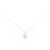 Autre Marque Collar de oro amarillo K10 y diamantes