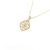 Autre Marque Collar de oro amarillo K10 y diamantes - vista 4