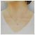 Autre Marque Collar de oro amarillo K10 y diamantes - vista 6