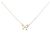 Autre Marque Collana in oro rosa K10 e diamanti