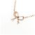Autre Marque Collana in oro rosa K10 e diamanti - vista 4