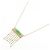 Autre Marque Collar de Jade Au750 y Diamantes - vista 2