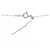 Autre Marque Collana GSTV Platinum950 Diamond - vista 5
