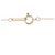 Autre Marque Collana in oro giallo K10 e diamanti - vista 5