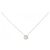 Autre Marque K10 Gelbgold Diamant-Halskette