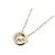Autre Marque K10 Gelbgold Diamant-Halskette - Ansicht 4
