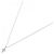 Autre Marque Collar de diamantes K10 Oro blanco K10 Oro rosa - vista 2