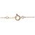 Autre Marque Collana K10 Pink Gold Diamond - vista 5