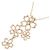 Autre Marque Au750 Blumen-Tourmalin-Diamant-Halskette - Ansicht 4