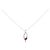Autre Marque Collar Au750 Rubí y Diamantes