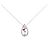 Autre Marque Collana Au750 2way con pietre colorate