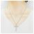 Autre Marque Collana in oro bianco Au750 e diamanti - vista 6