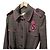 Moschino Cheap And Chic Check Single Trench Coat - vista 4
