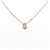 Autre Marque Collana in oro giallo 14K e diamanti
