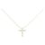Autre Marque Collana Croce Diamanti Au750