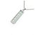 Autre Marque Pt900 Pt850 Smaragd Diamant Halskette - Ansicht 4